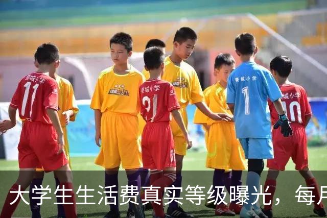 大学生生活费真实等级曝光，每月2000在校园里到底算什么水平